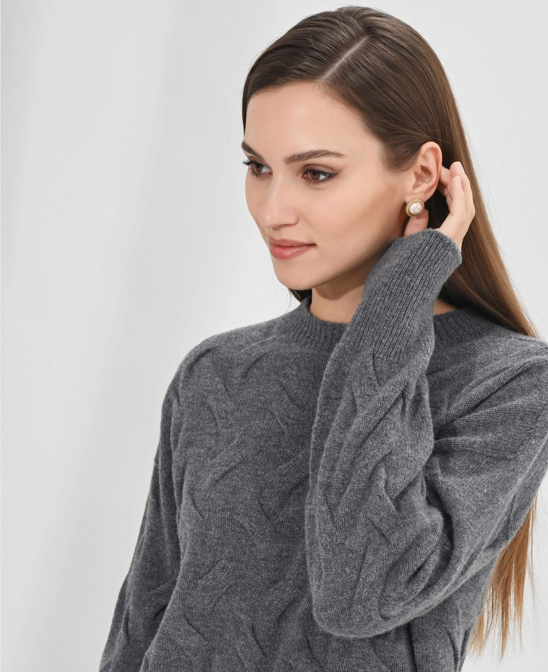 Джемпер из шерсти и кашемира Бренд Caterina Leman