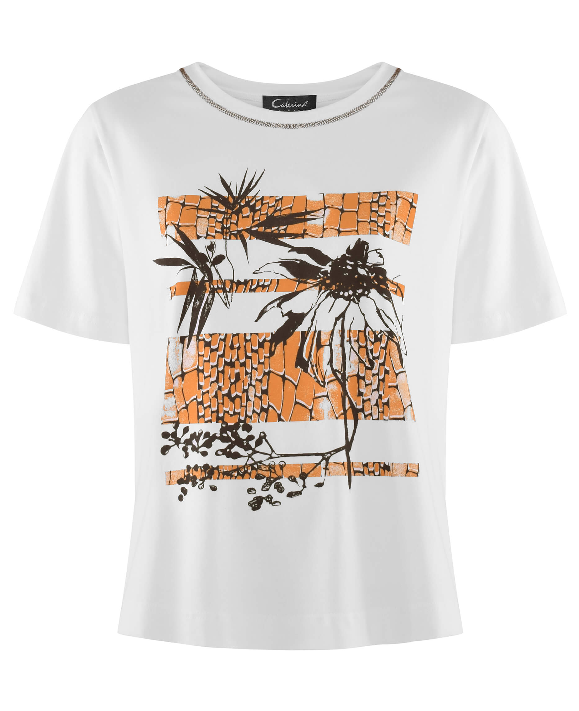 Футболка с принтом Бренд Caterina Leman