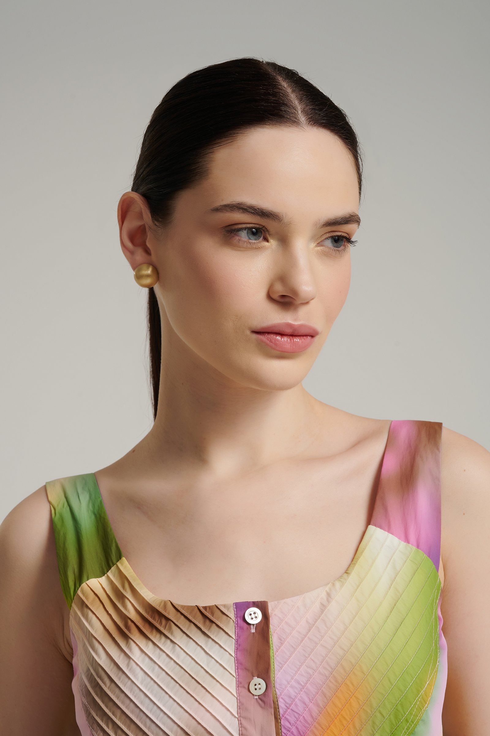 Платье-кокон с градиентом Бренд High