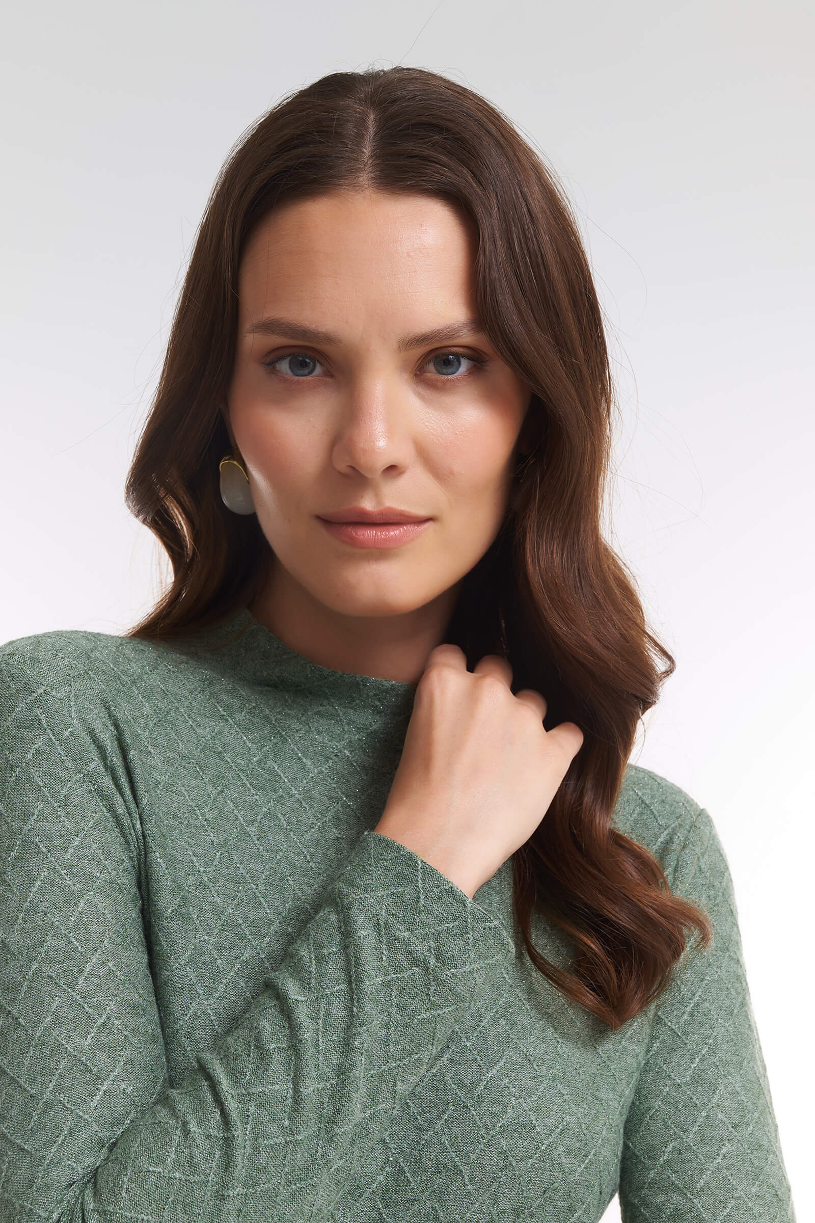 Джемпер с узором Бренд Caterina Leman