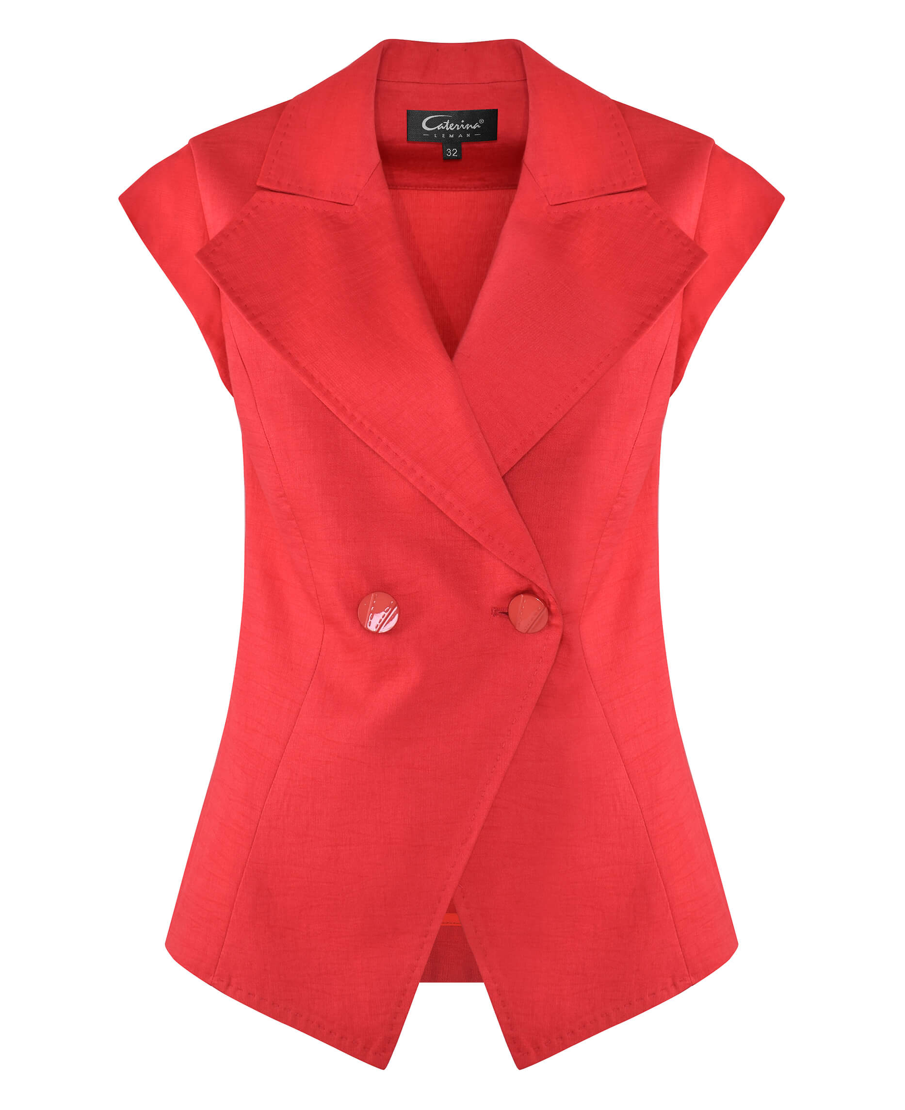 Жилет с добавлением льна Бренд Caterina Leman