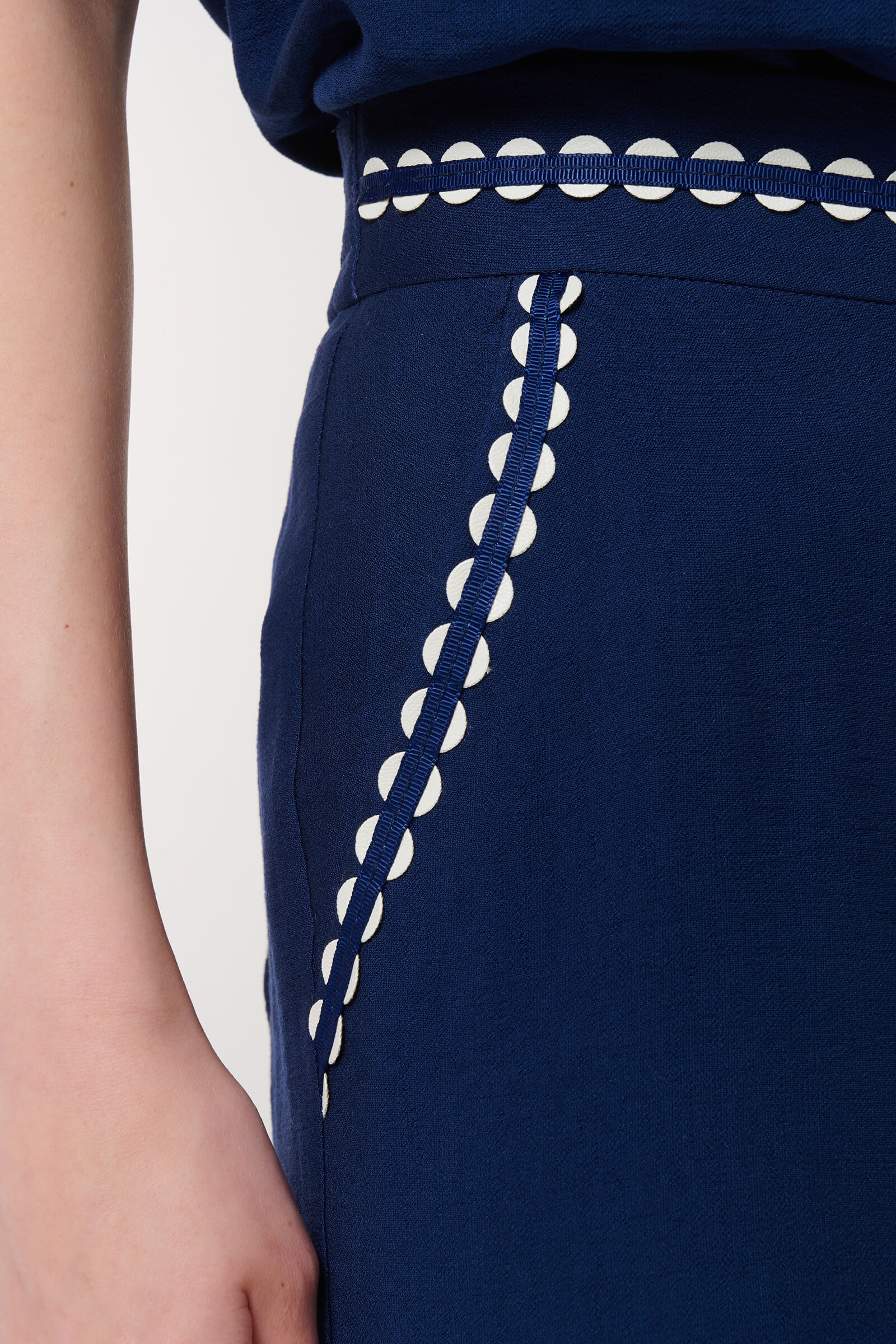 Брюки с контрастной окантовкой Бренд Caterina Leman