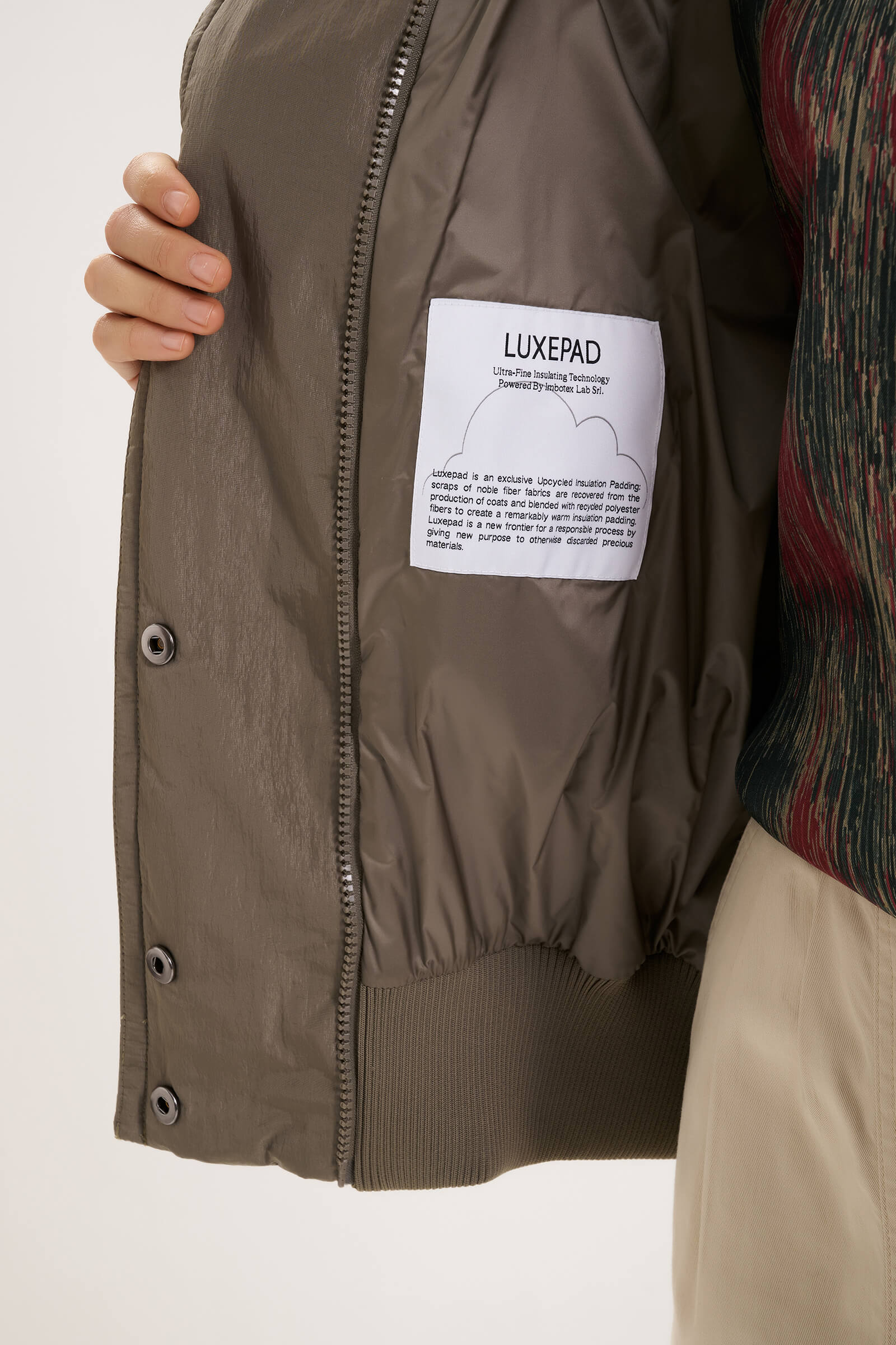 Куртка-бомбер из водонепроницаемого и ветрозащитного материала Бренд MM