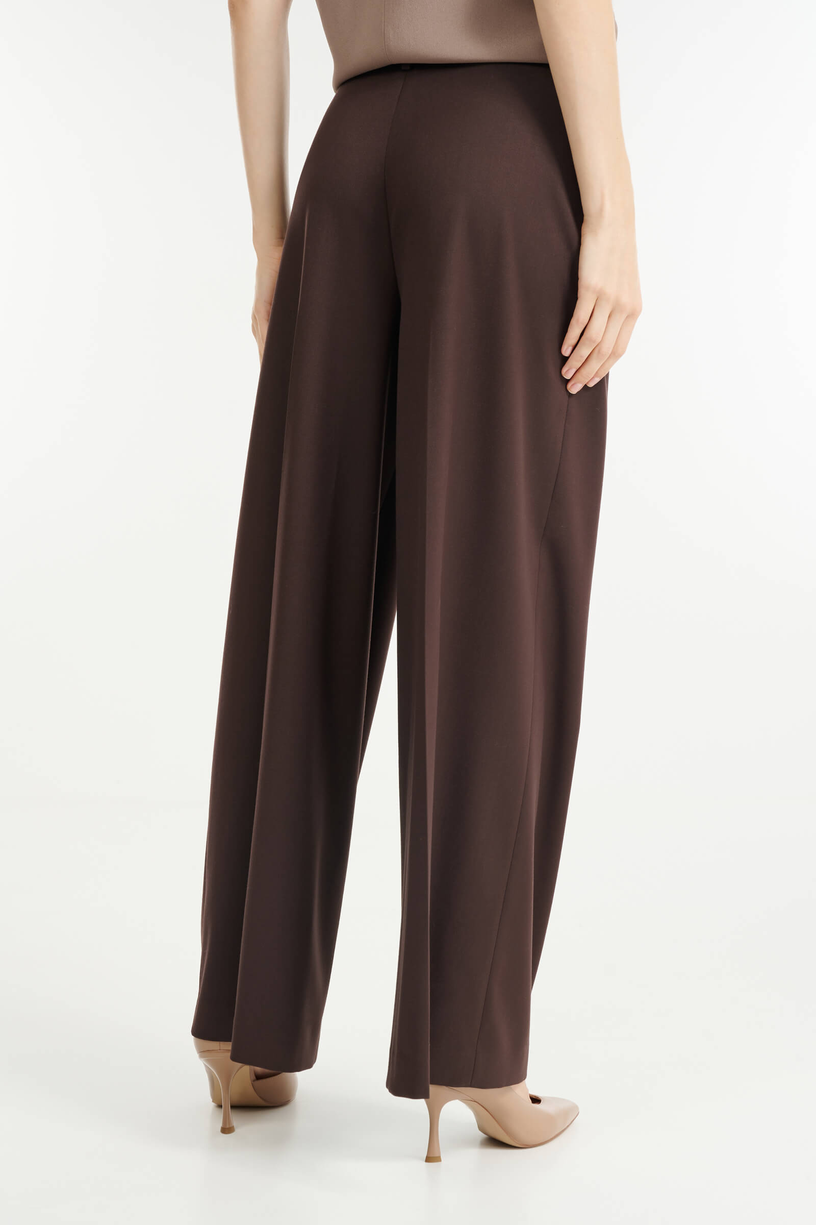 Широкие брюки со стрелками Бренд Rocco Ragni