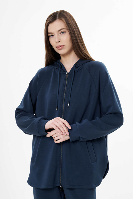 Толстовка на молнии с капюшоном Бренд Luisa Viola