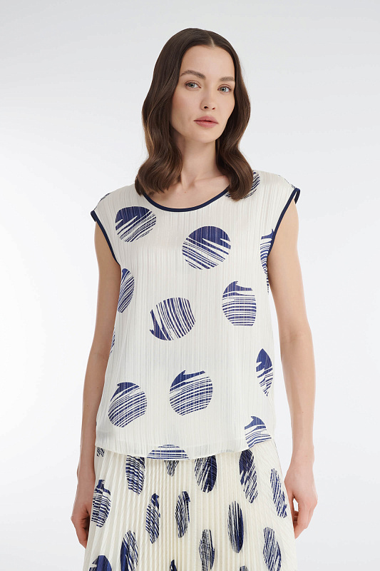 Топ с круглым вырезом Бренд Caterina Leman