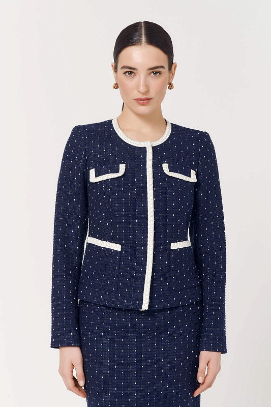 Жакет из твида Бренд Caterina Leman