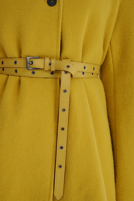 Кожаный ремень с люверсами Бренд Sarah Pacini