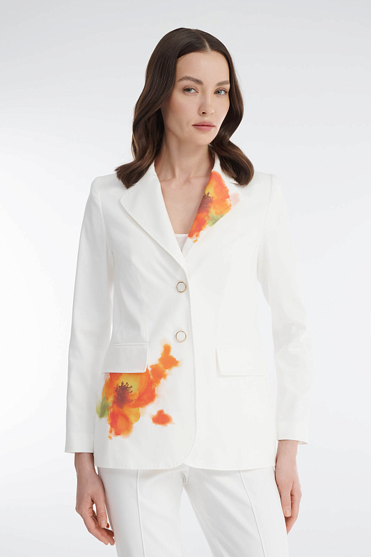 Пиджак с принтом Бренд Caterina Leman