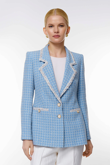 Пиджак с люрексом Бренд Caterina Leman