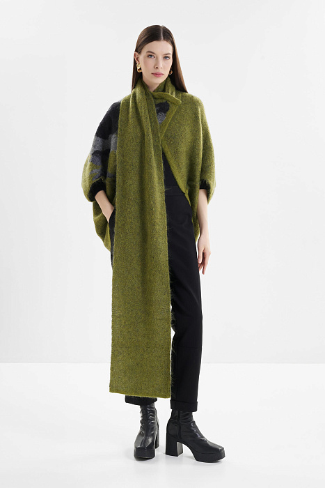 Кардиган из мохера и шерсти Бренд Sarah Pacini