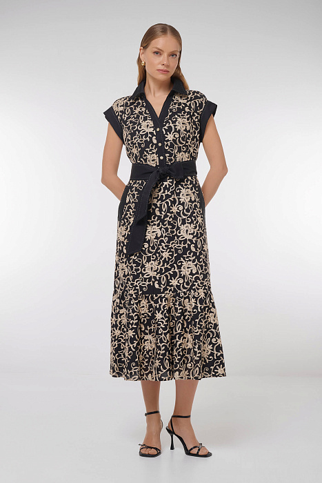 Платье с вышивкой Бренд Caterina Leman