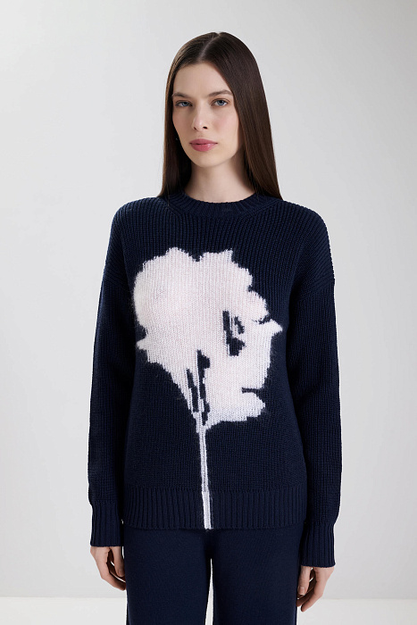 Джемпер из 100% шерсти Бренд MM