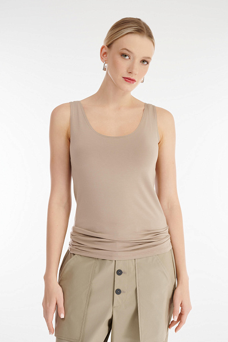 Майка на широких бретелях Бренд Sarah Pacini