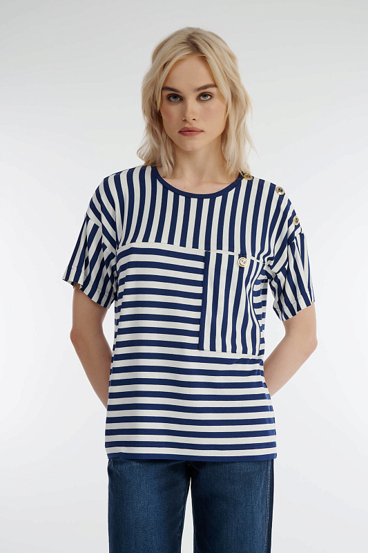 Футболка в морском стиле Бренд Caterina Leman