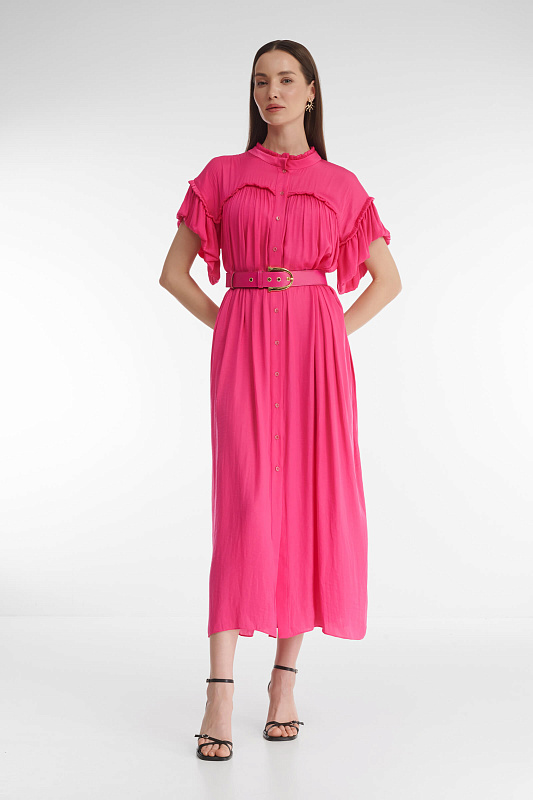 Платье-рубашка свободного кроя Бренд Caterina Leman