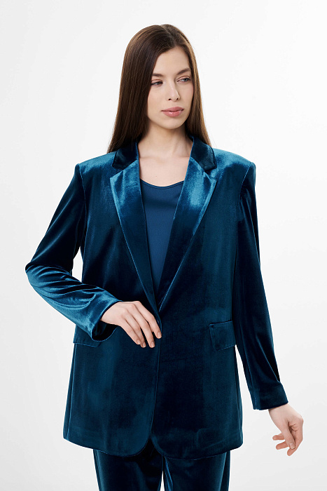 Бархатный пиджак Бренд Luisa Viola