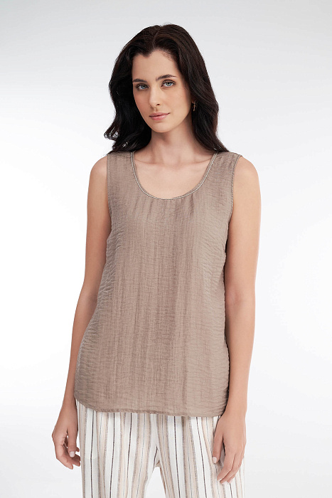 Топ из смесовой вискозы Бренд Rocco Ragni