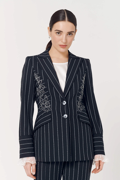 Пиджак с цветочным узором Бренд Caterina Leman