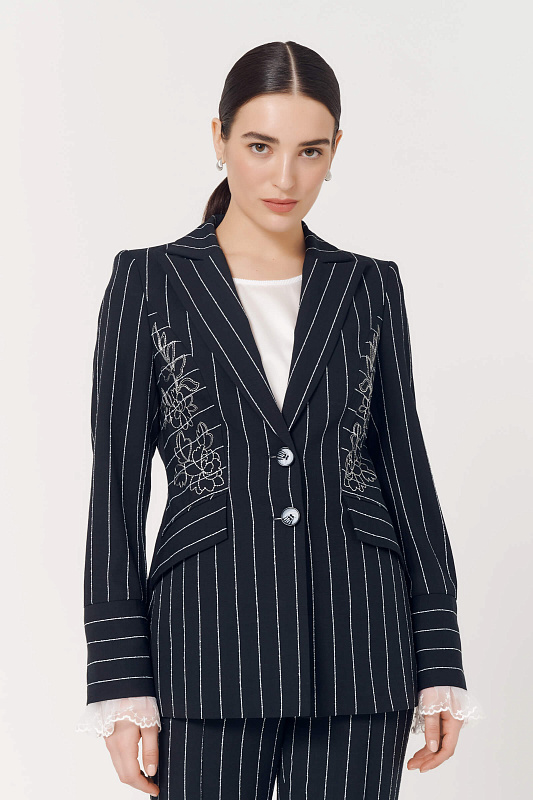 Пиджак с цветочным узором Бренд Caterina Leman