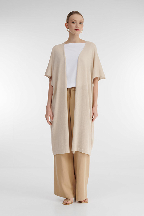 Удлиненный кардиган с люрексом Бренд Rocco Ragni