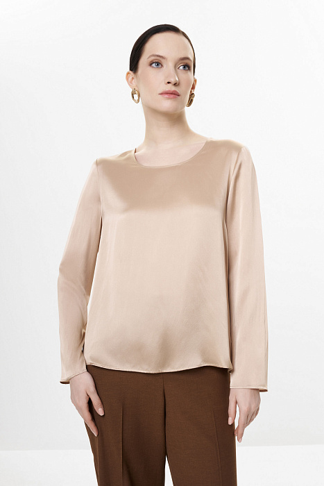 Шелковая блузка Бренд Diana Gallesi