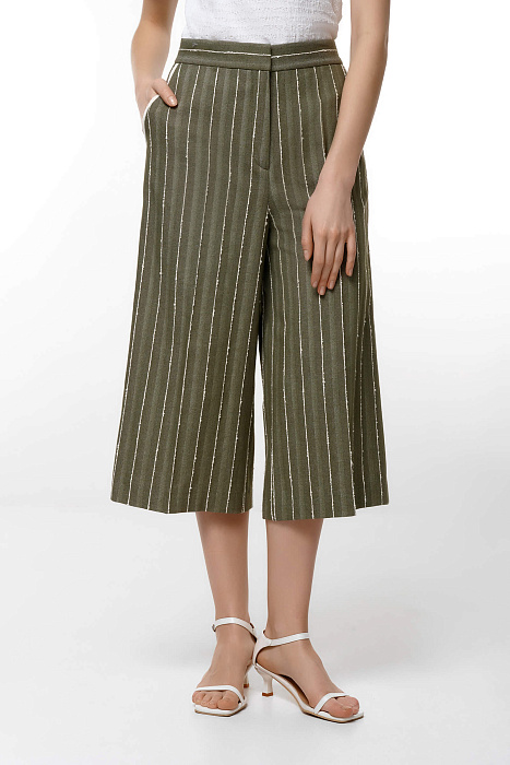 Широкие брюки-кюлоты Бренд Caterina Leman