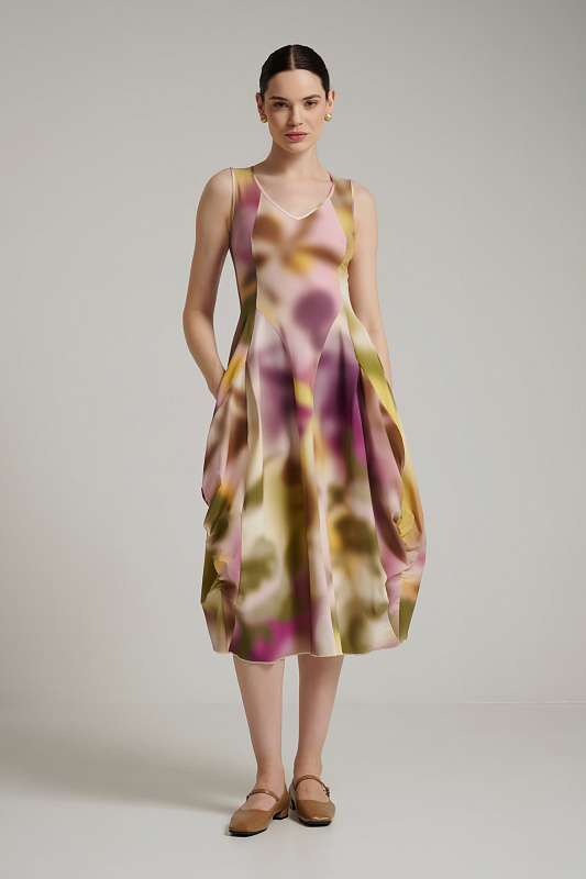 Платье с карманами Бренд High