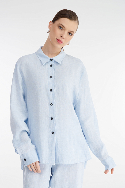 Льняная рубашка Бренд Sarah Pacini