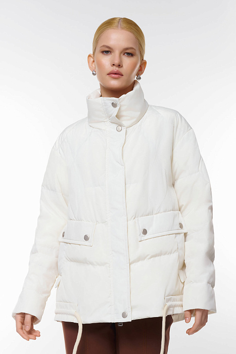 Стеганная куртка на кулиске Бренд Caterina Leman