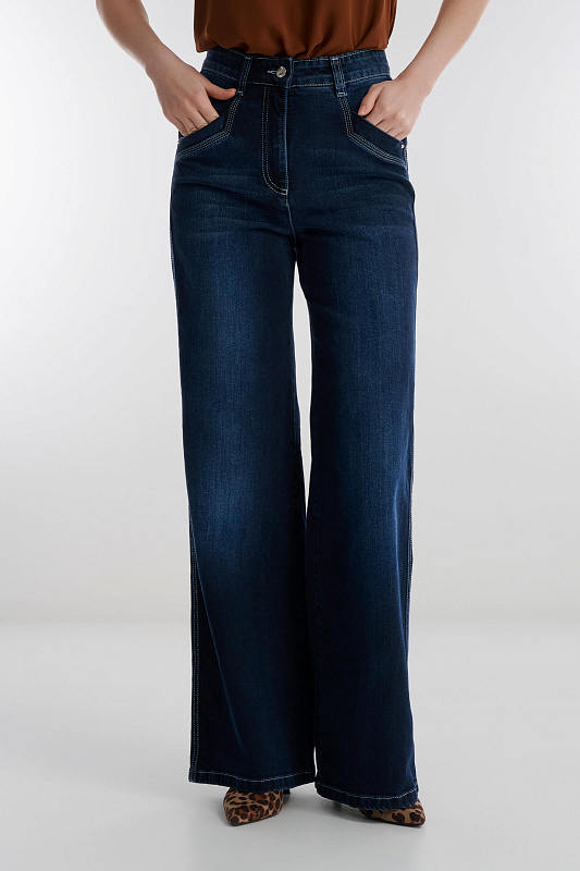 Джинсы с высокой посадкой Бренд Caterina Leman