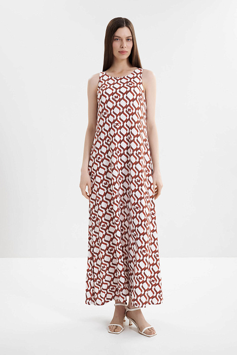 Свободное платье из мягкой вискозы Бренд Max Mara