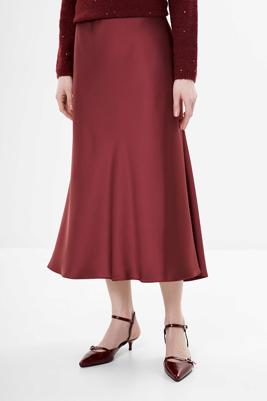 Атласная юбка Бренд Luisa Viola