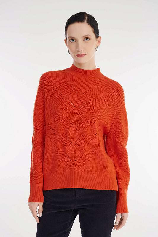 Джемпер с воротником-стойкой Бренд Diana Gallesi