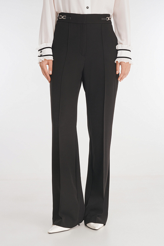 Брюки с декоративной фурнитурой Бренд Caterina Leman