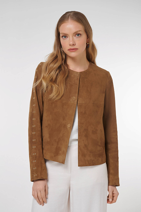 Куртка из натуральной кожи Бренд Caterina Leman