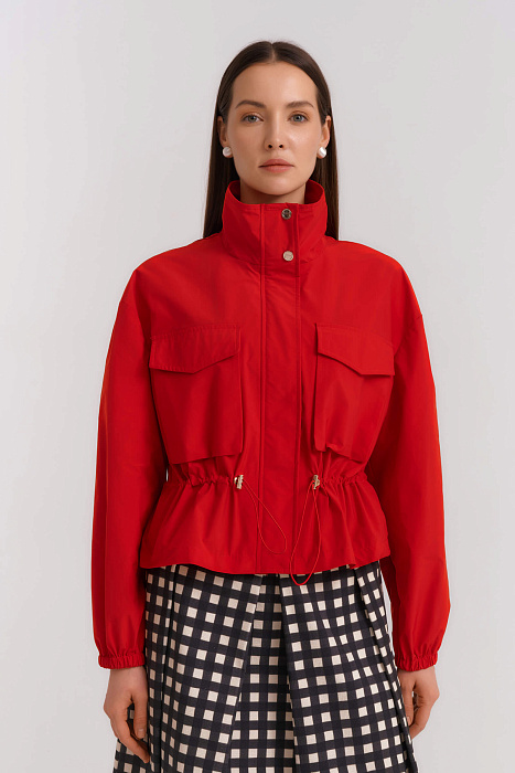 Куртка на кулиске с карманами Бренд Diana Gallesi