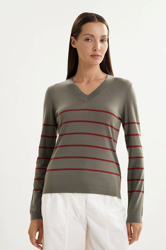 Пуловер из шерсти и кашемира Бренд MM