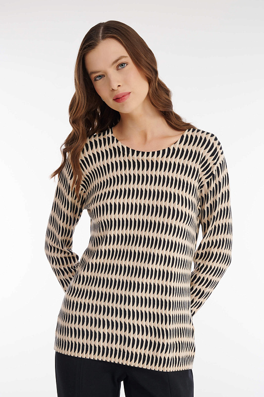 Джемпер с узором Бренд Diana Gallesi