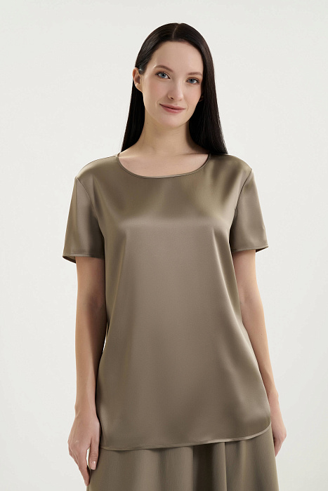 Шелковая блузка Бренд MM