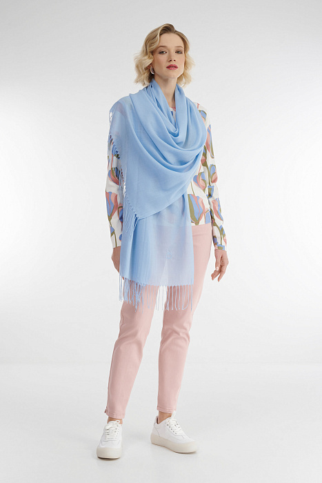 Палантин с бахромой Бренд Diana Gallesi