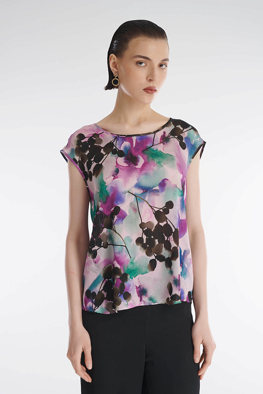 Топ с флористичным принтом Бренд Caterina Leman