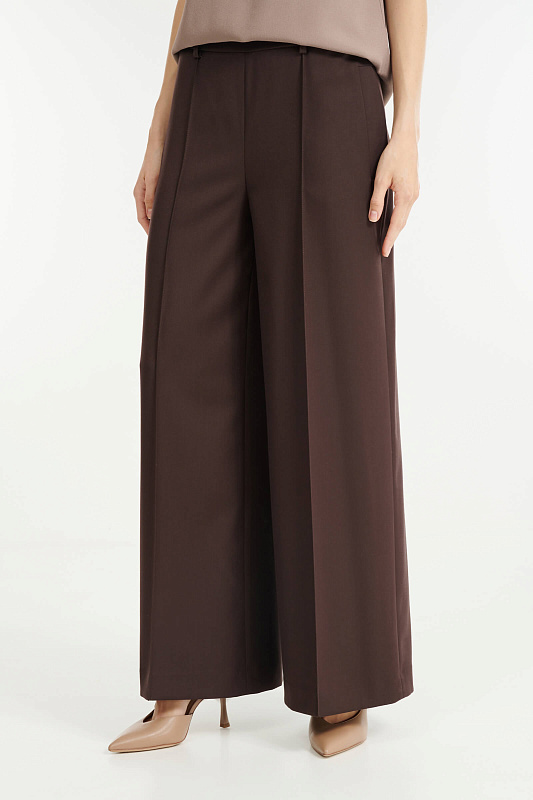 Широкие брюки со стрелками Бренд Rocco Ragni