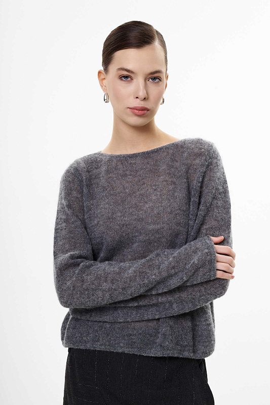 Джемпер из шерсти альпаки Бренд Sarah Pacini