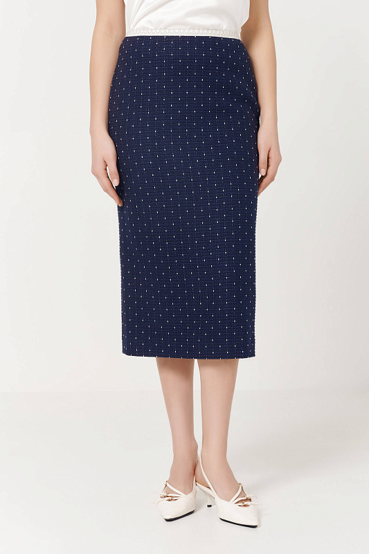 Юбка твидовая Бренд Caterina Leman