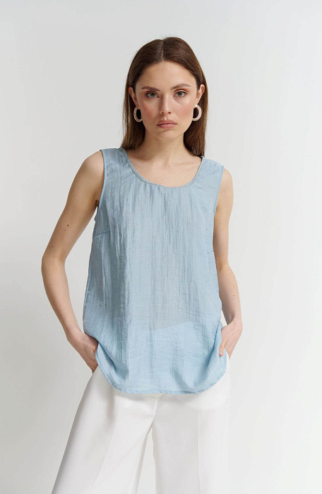 Топ из смесовой вискозы Бренд Rocco Ragni