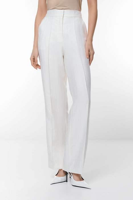 Брюки с добавлением льна Бренд Caterina Leman