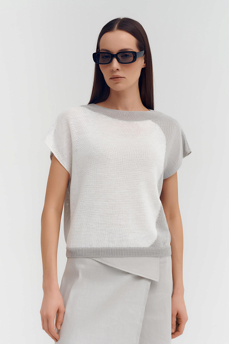 Джемпер свободного кроя Бренд Sarah Pacini