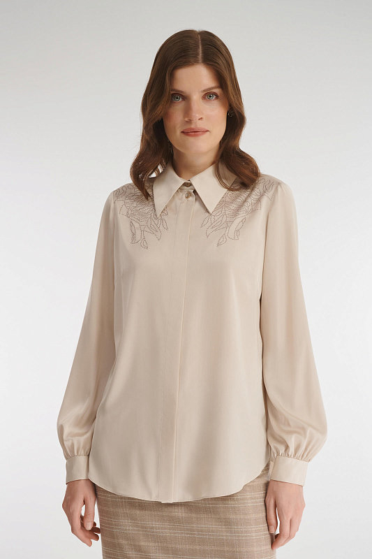 Рубашка со стразами Бренд Caterina Leman