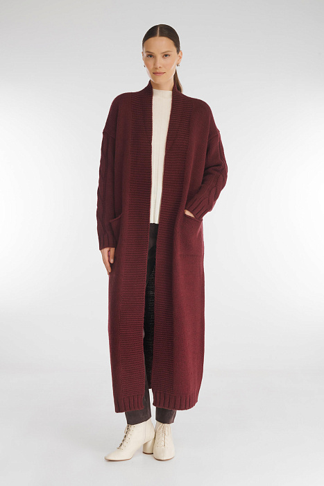 Кардиган мидакси на запах Бренд Caterina Leman